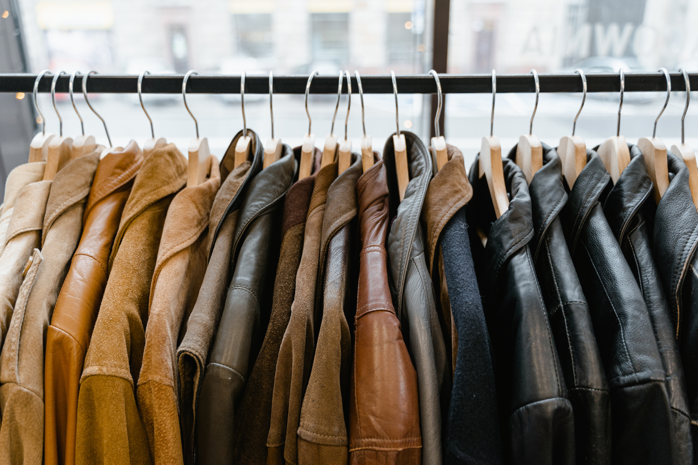 Jackets on Hangers